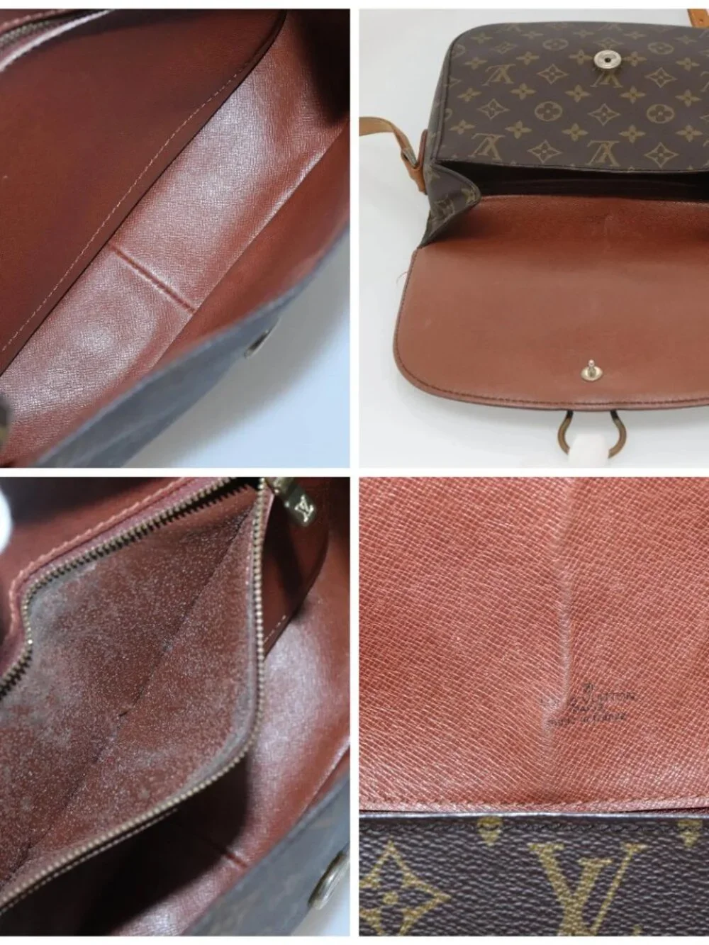 LOUIS VUITTON Monogram Saint Cloud GM Shoulder Bag - Picture 15 of 16